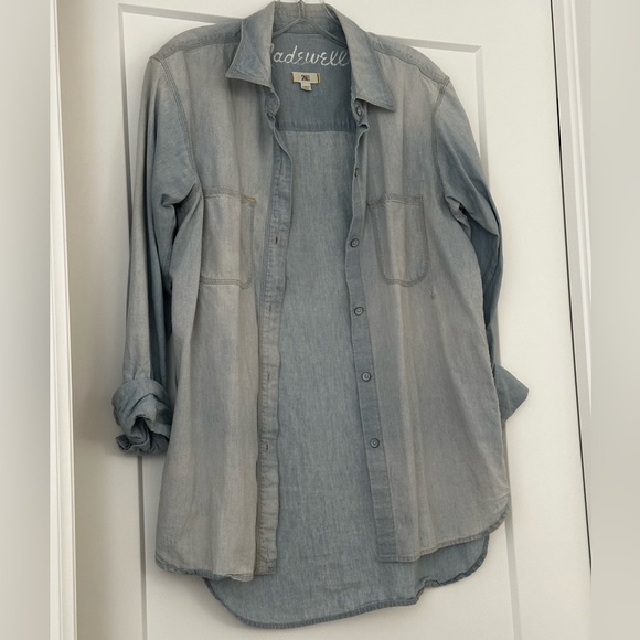 Madewell Light Denim Button-up shirt | size S - Picture 1 of 2